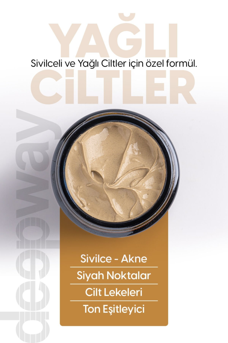 Deepway Yüz Maskesi Yağlı Ciltler